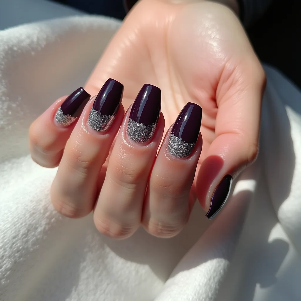 Glamorous Plum Short Dip