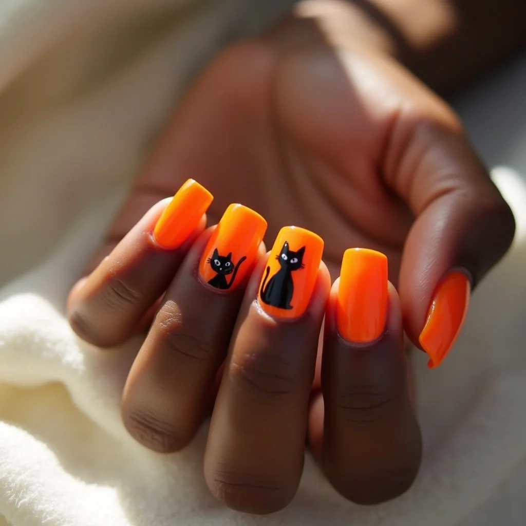 Halloween Orange Short Dip
