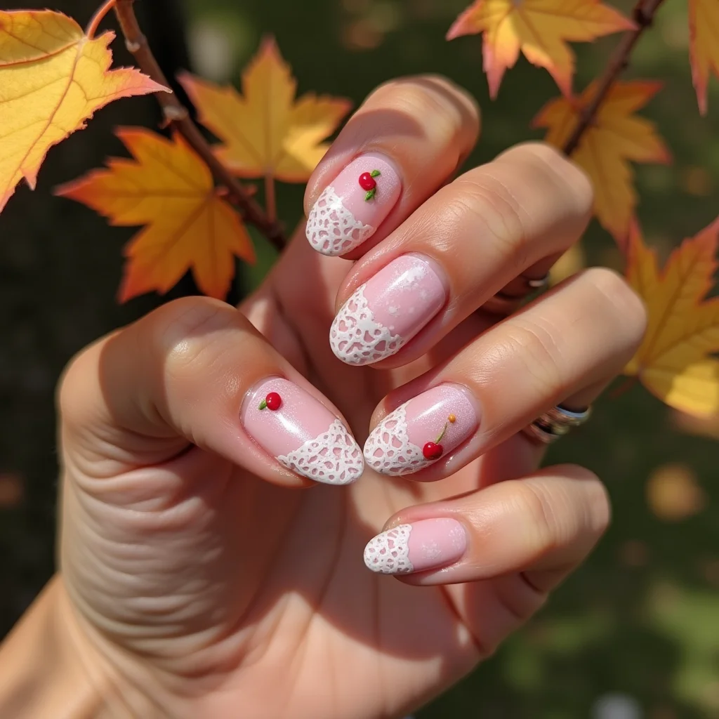 Chic Cherry Lace