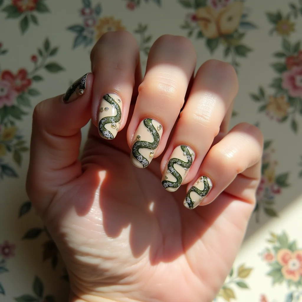 Elegant Nude Serpents