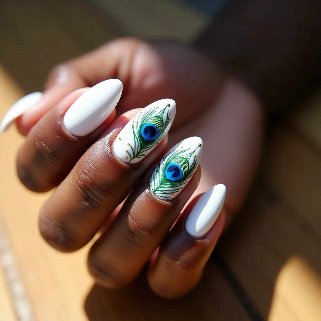 White Classic Peacock