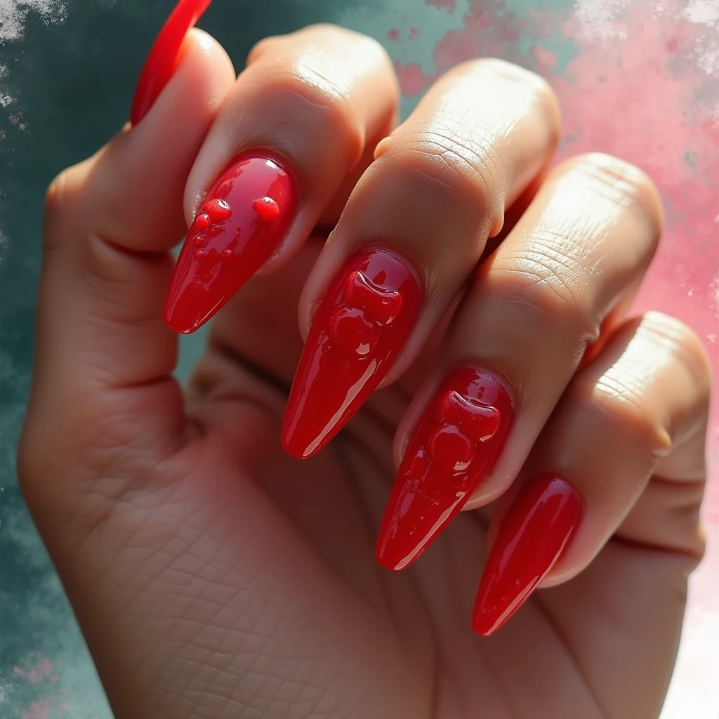 Red Melting Bears
