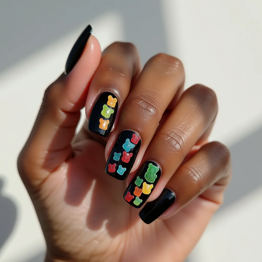 Black Mosaic Bears