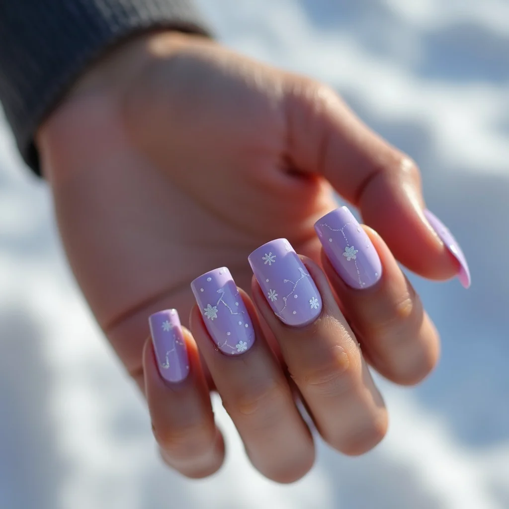 Lavender Constellation Twinkle