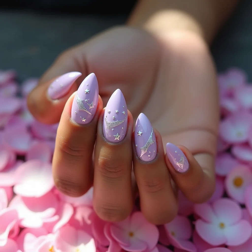 Lilac Swirl Twinkle