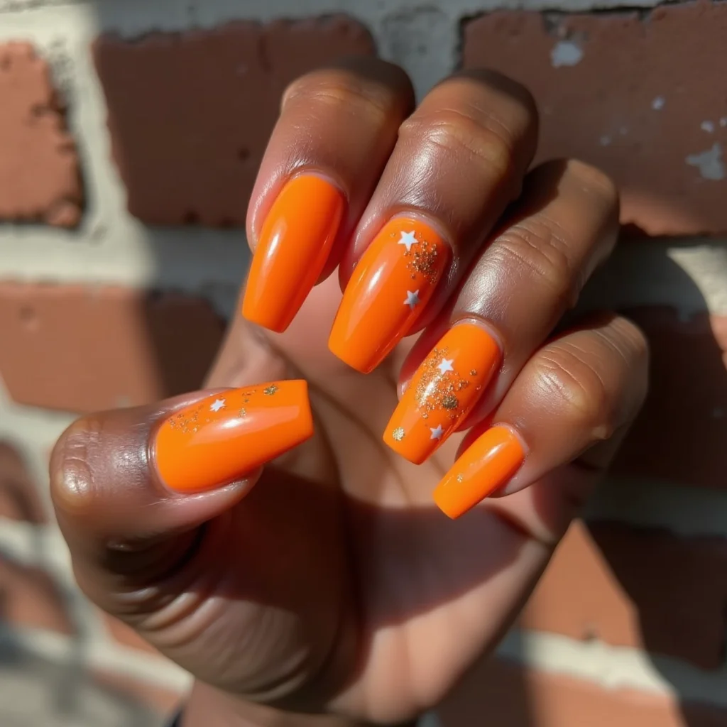Orange Glow Twinkle