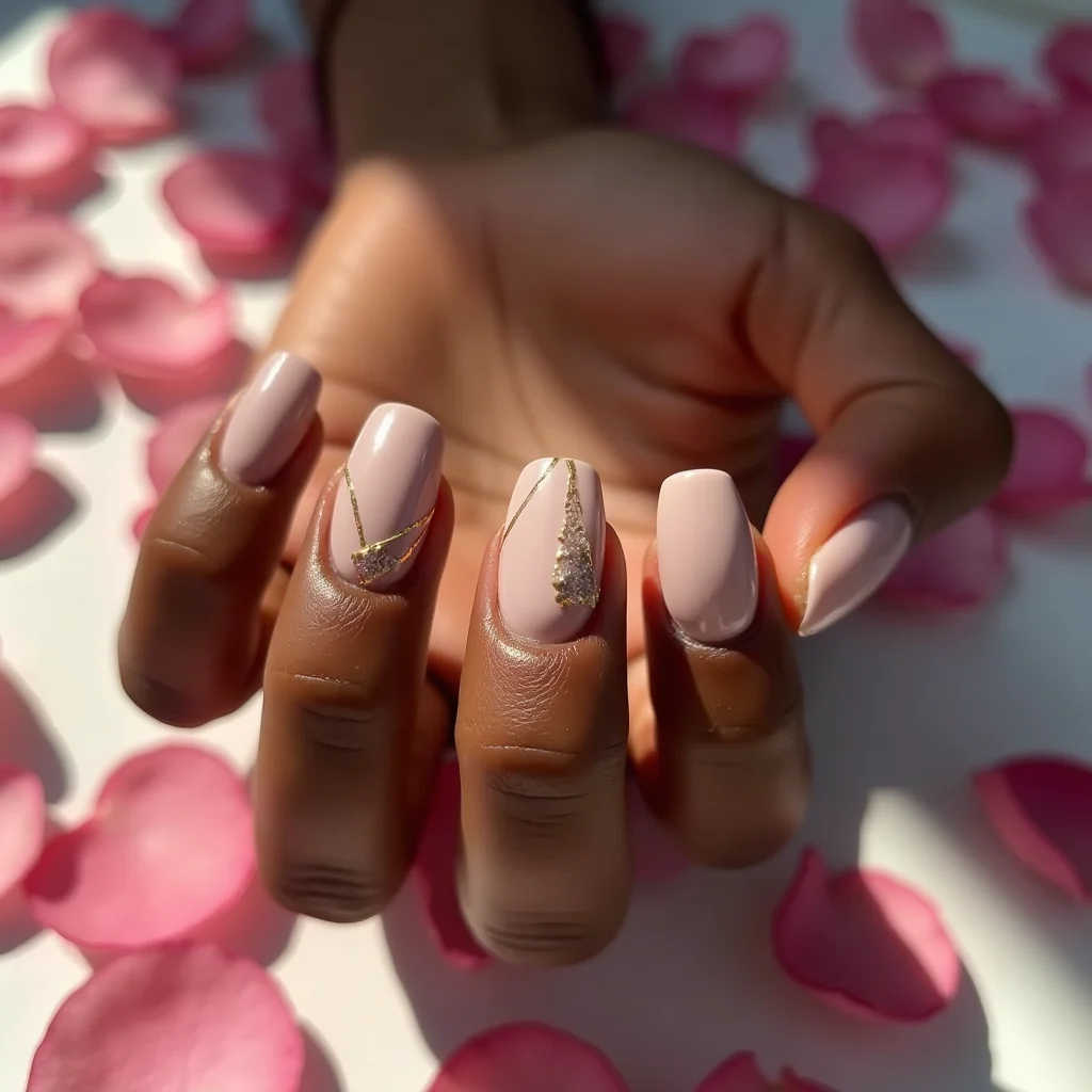 Nude Silk Glam