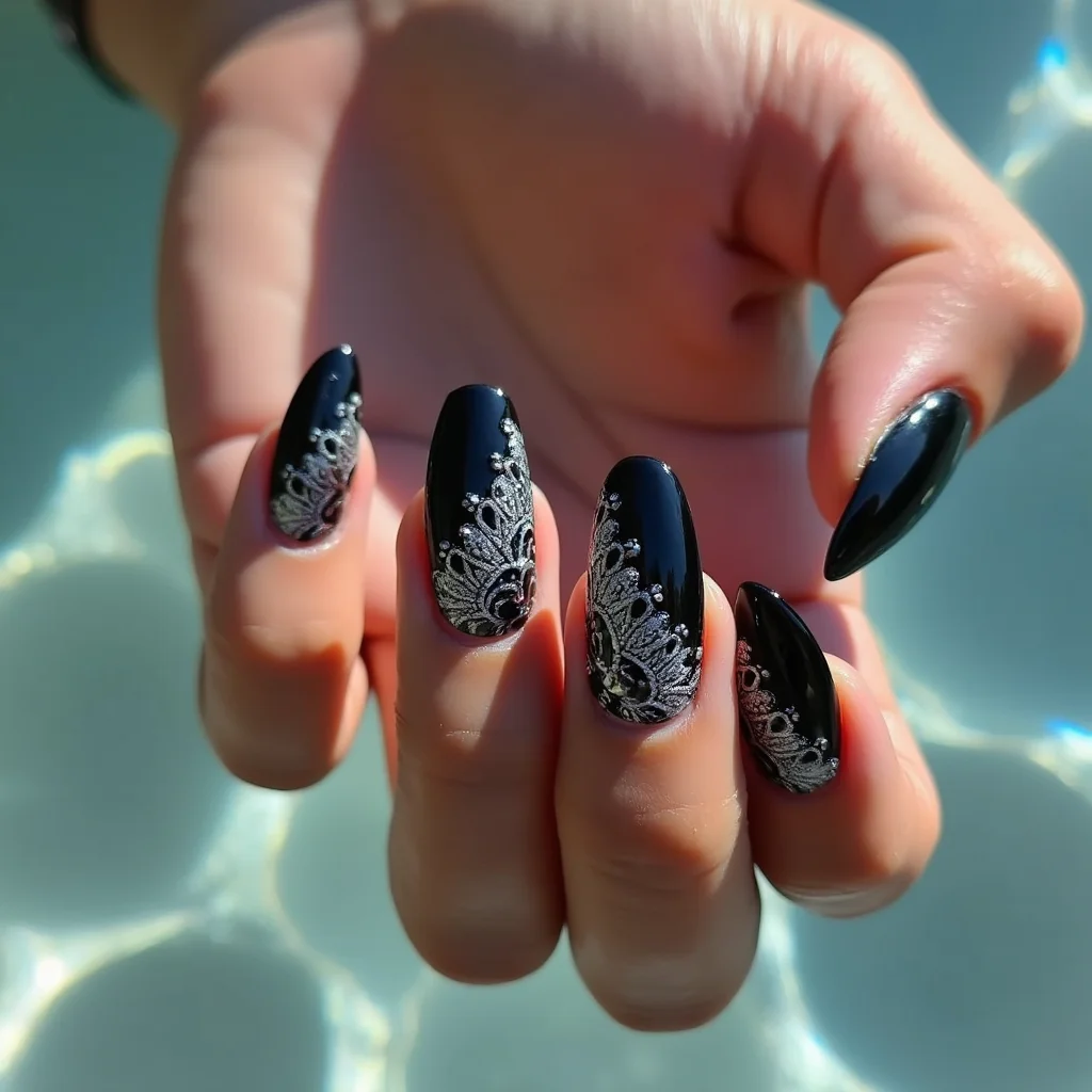 Gothic Elegance with Lace
