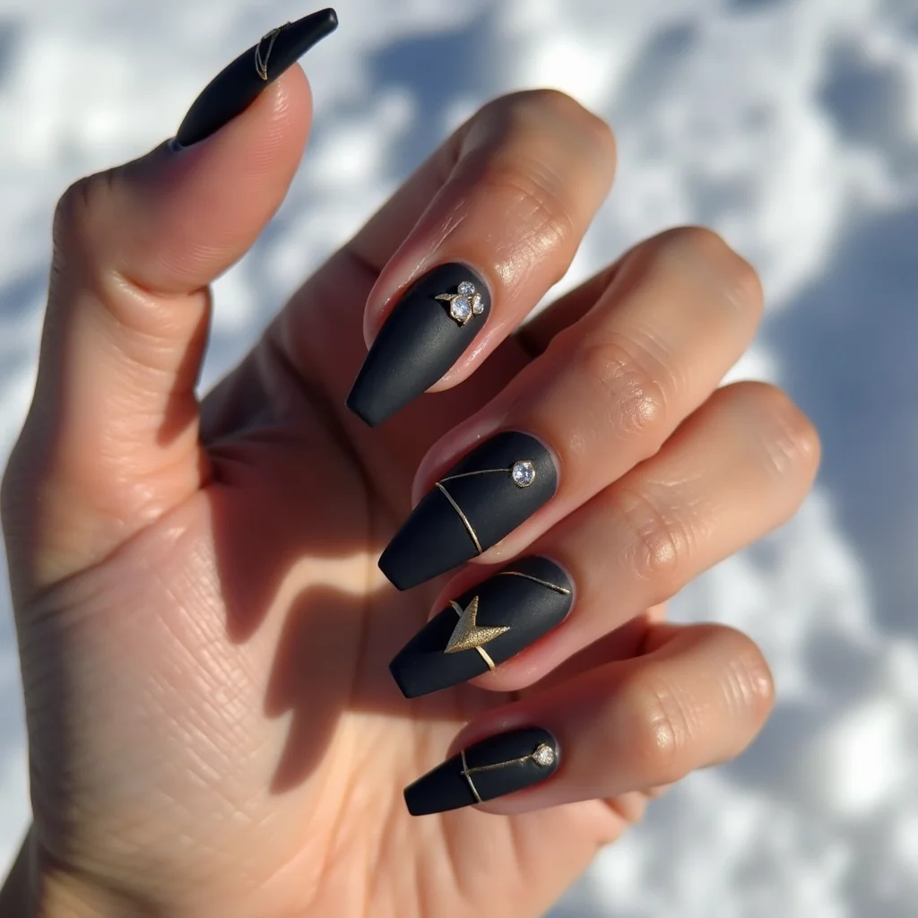 Geometric Onyx Glam