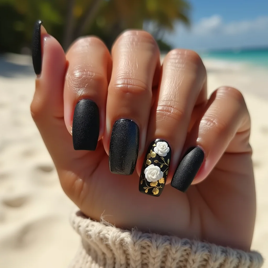 Velvet Onyx Roses
