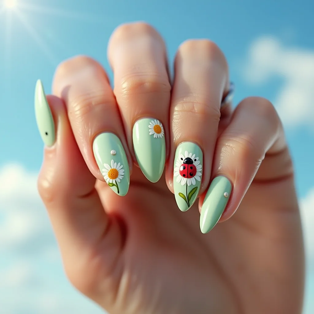 Whimsical Sage Almond