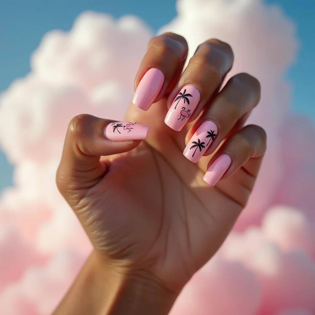 Tropical Flamingo Summer