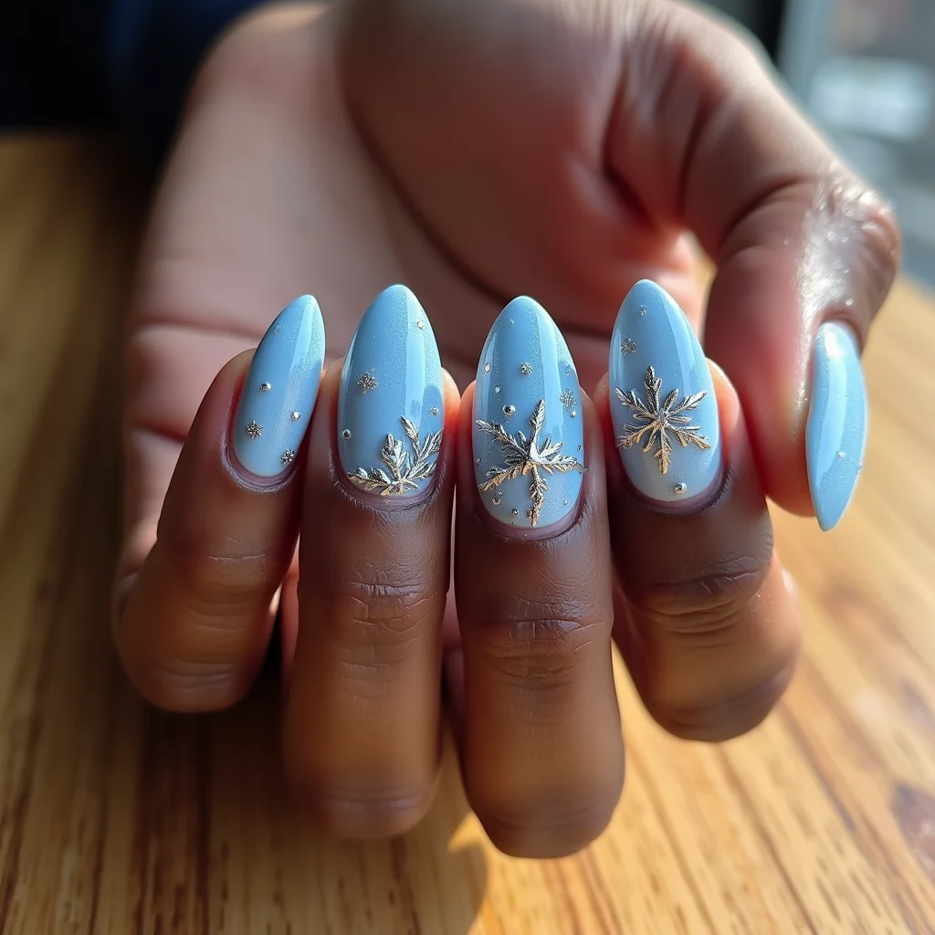 Icy Boujee Snowflakes