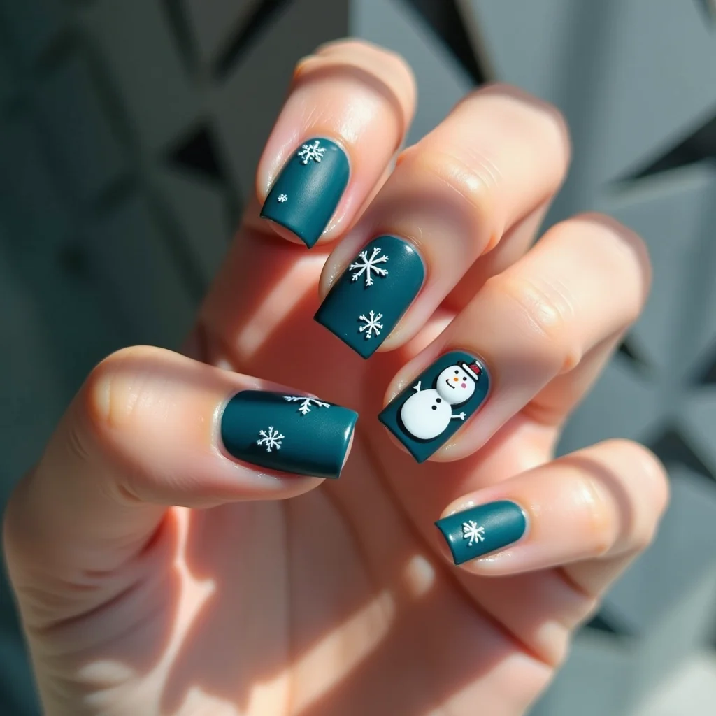 Playful Winter Ice Blue