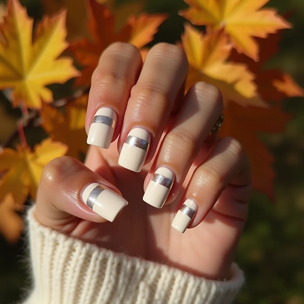 Sophisticated Stripe Cream