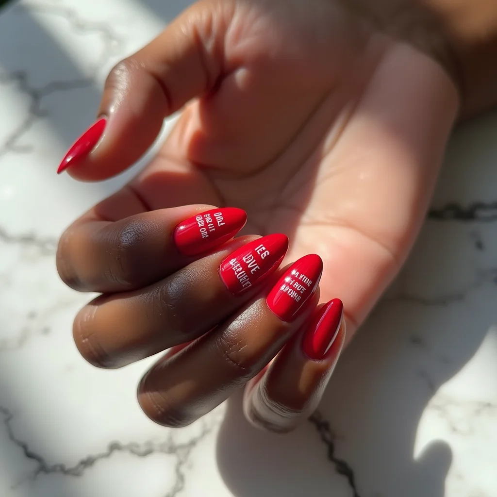 Valentines Quotes Red