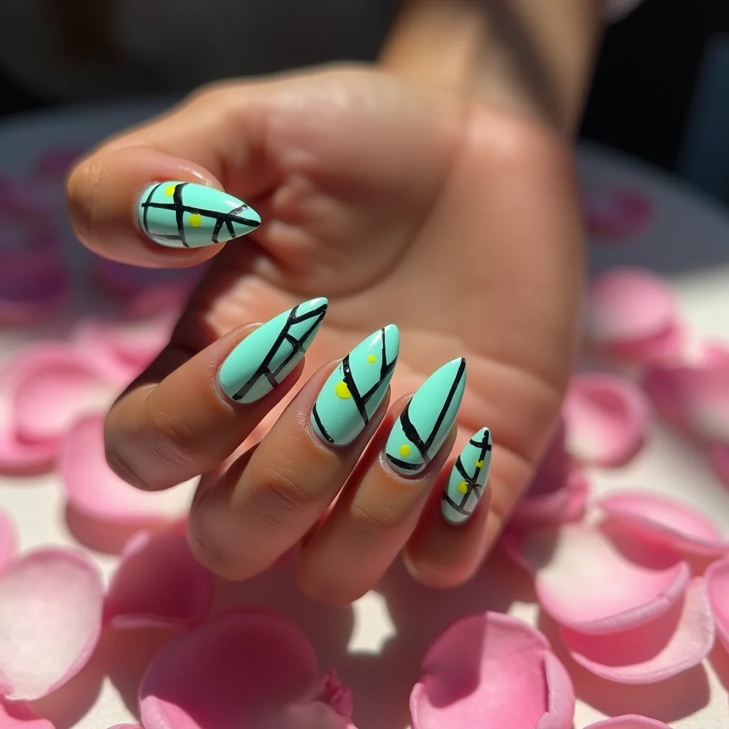 Modern Mint Geometry