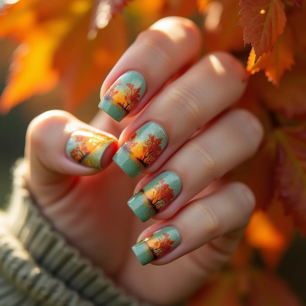 Sunset on Mint