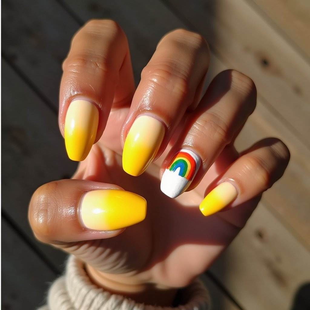 Rainbow Sunny Ombre
