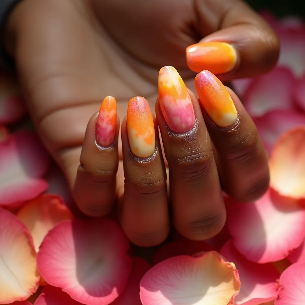 Sunset Tie Dye Glow