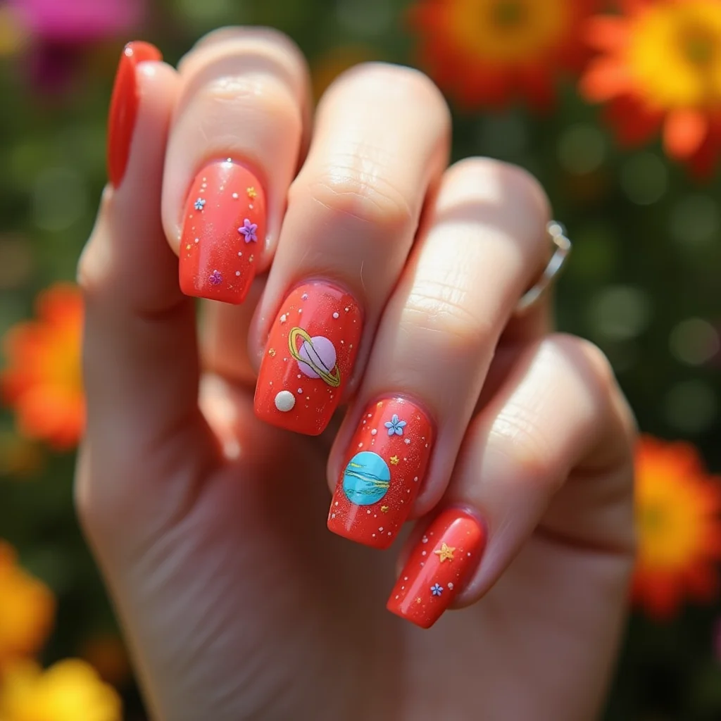 25 Cosmic Nail Designs You Must Try in 2025