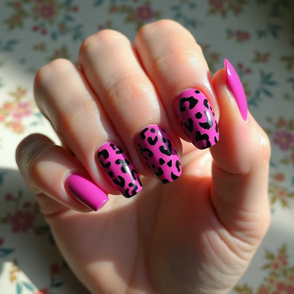  Bold Fuchsia Curve