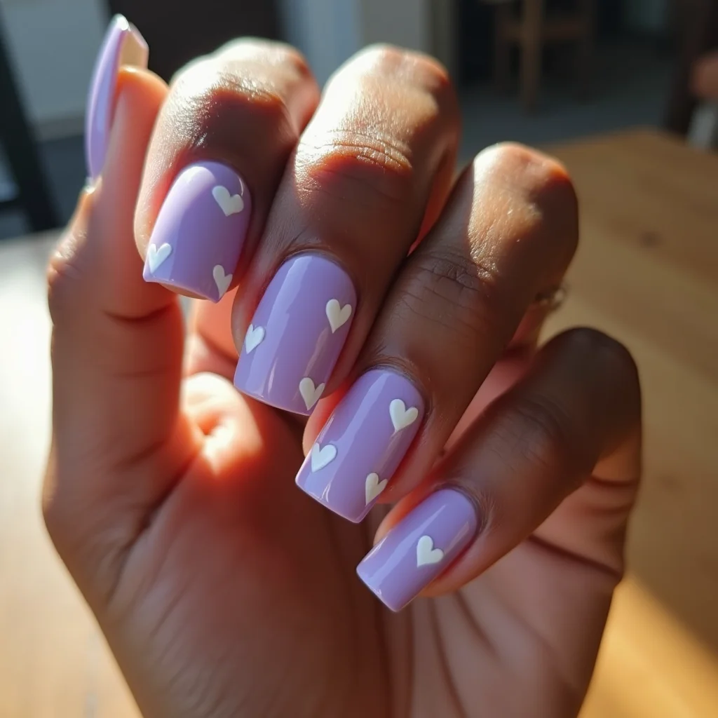  Romantic Purple Hearts