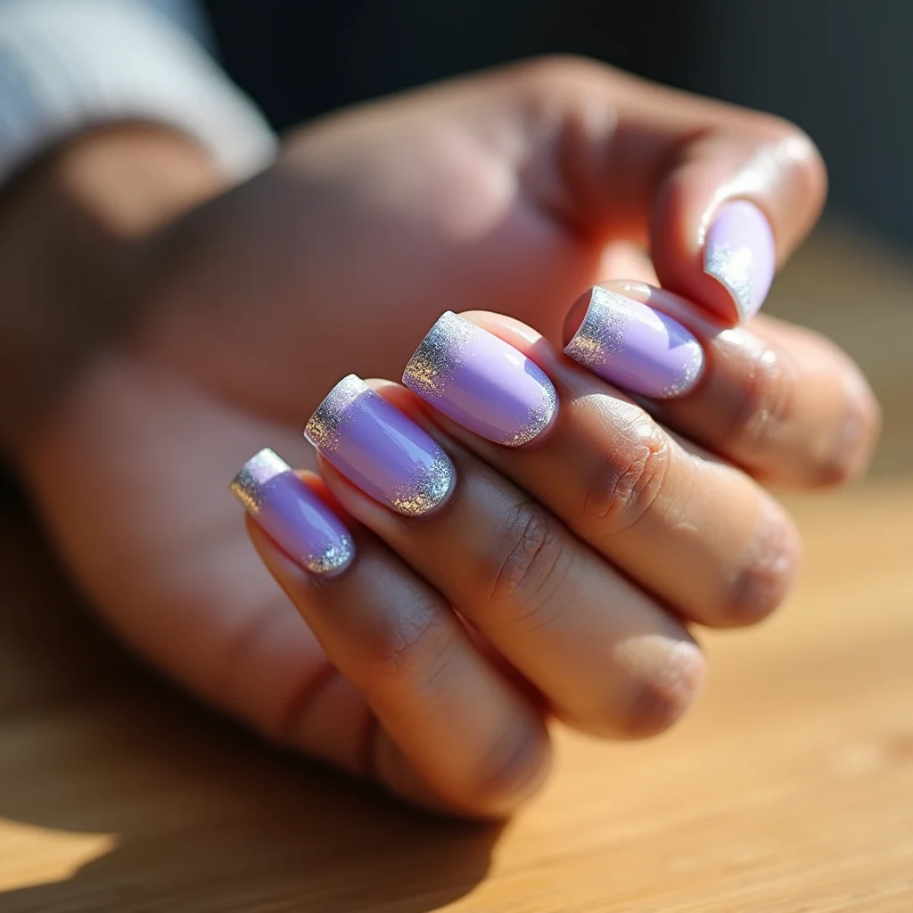 Festive Purple Ombre