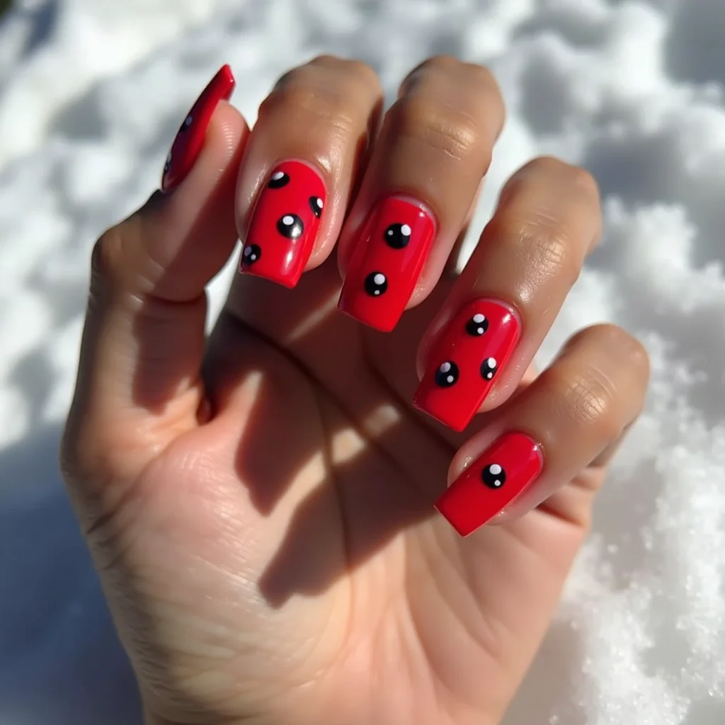 Polka Dot Red Jelly