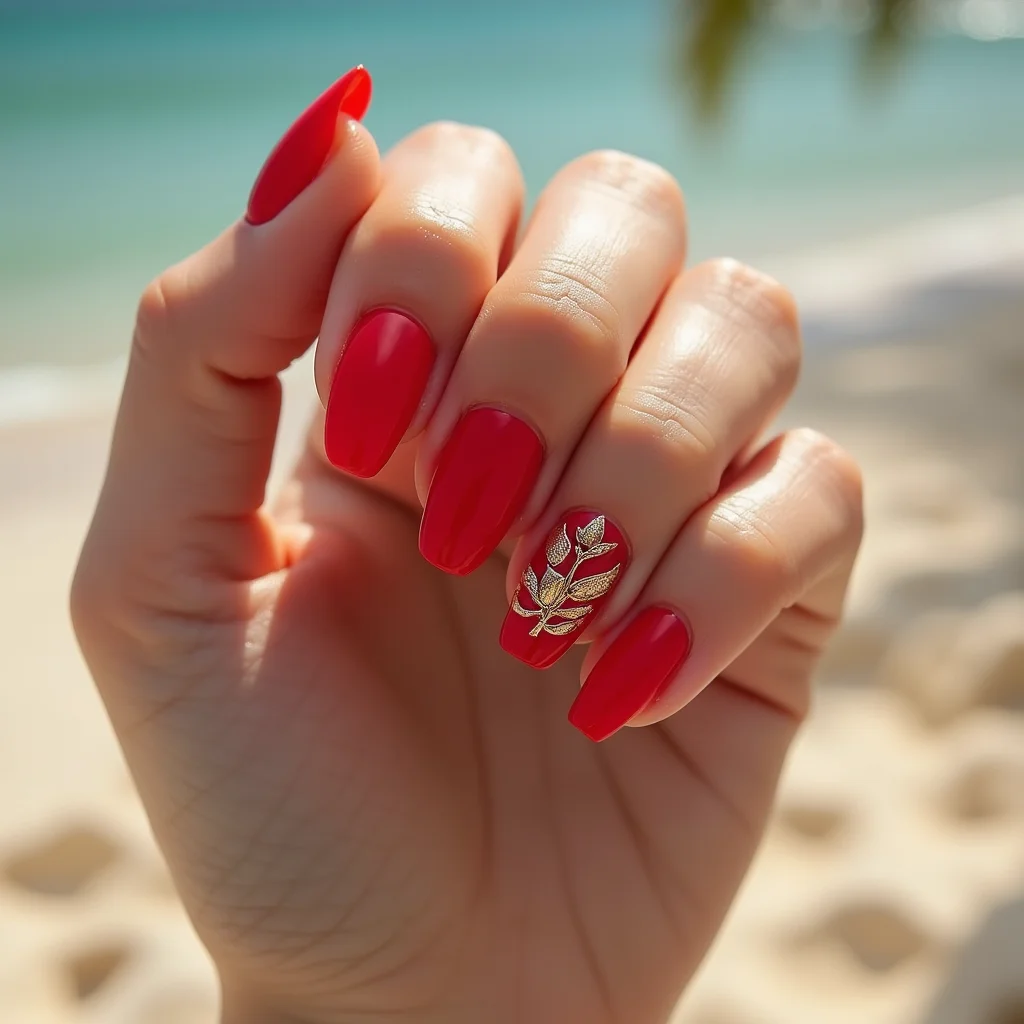 Luxurious Red Jelly Touch