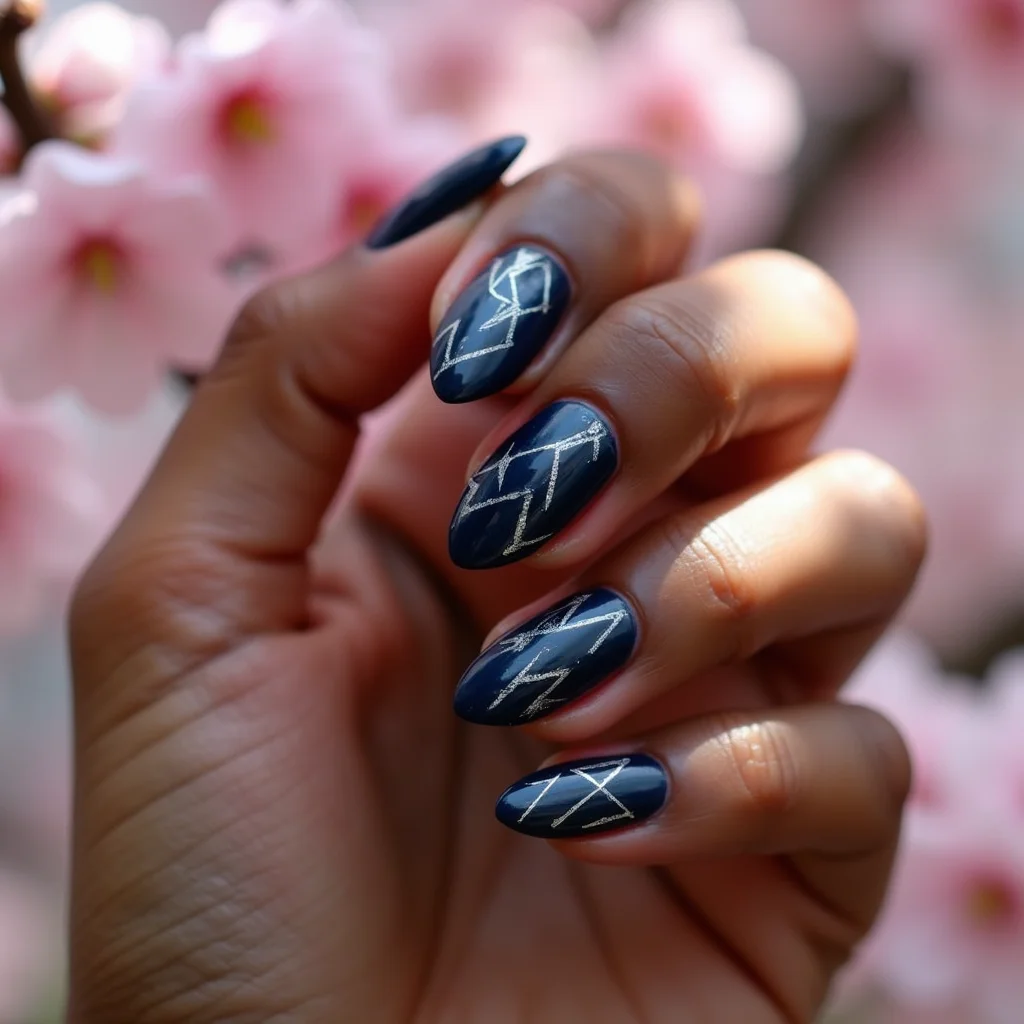 Navy Geometric Sophistication