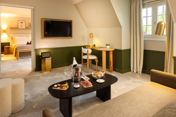 The newly renovated Hostellerie La Briqueterie is a sight for sore eyes