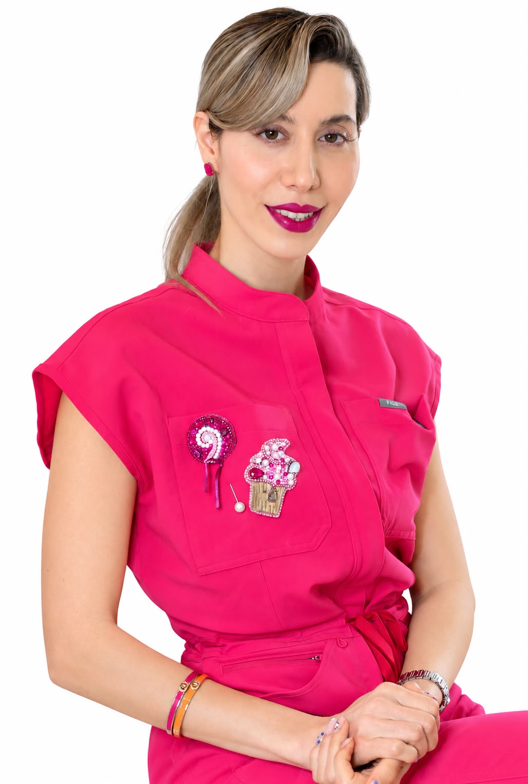 Dr in junior dental clinic