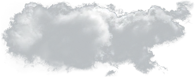 a cloud on transparent background