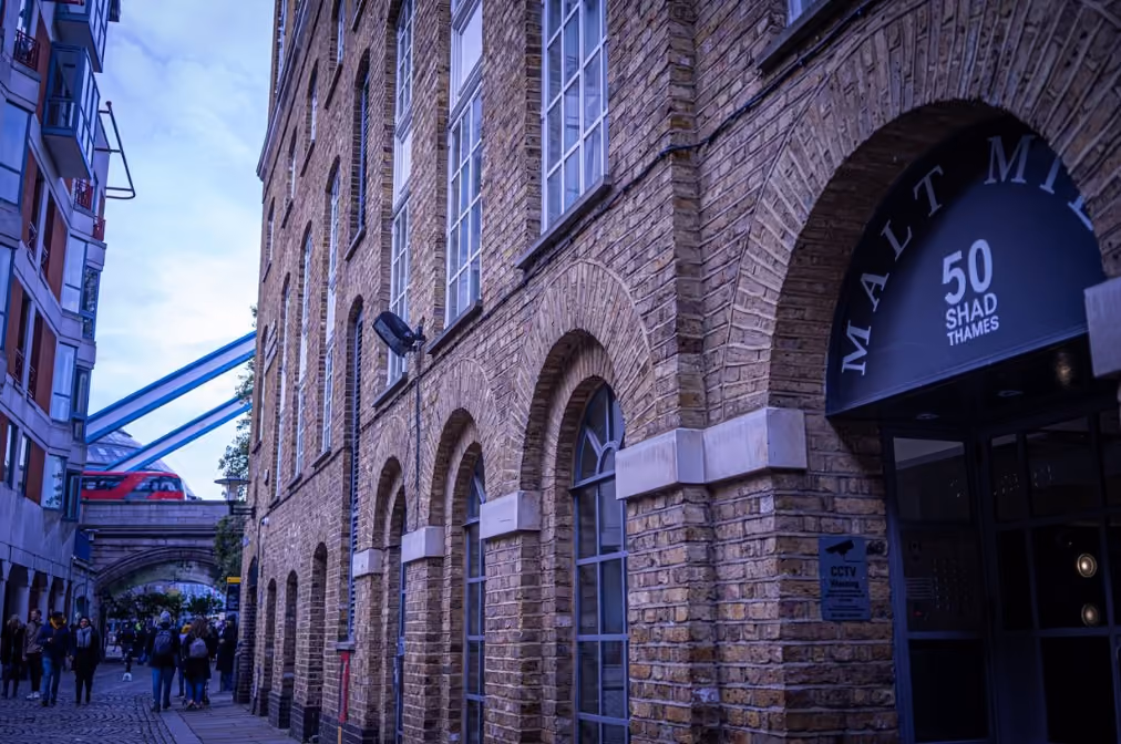Management Services - restored old brewery in Shad Thames in Bermondsey