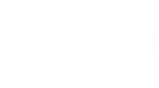 Urang Group logo - white, transparent 