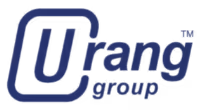 Urang Group logo with a stylized U and the words 'rang group' in navy blue.