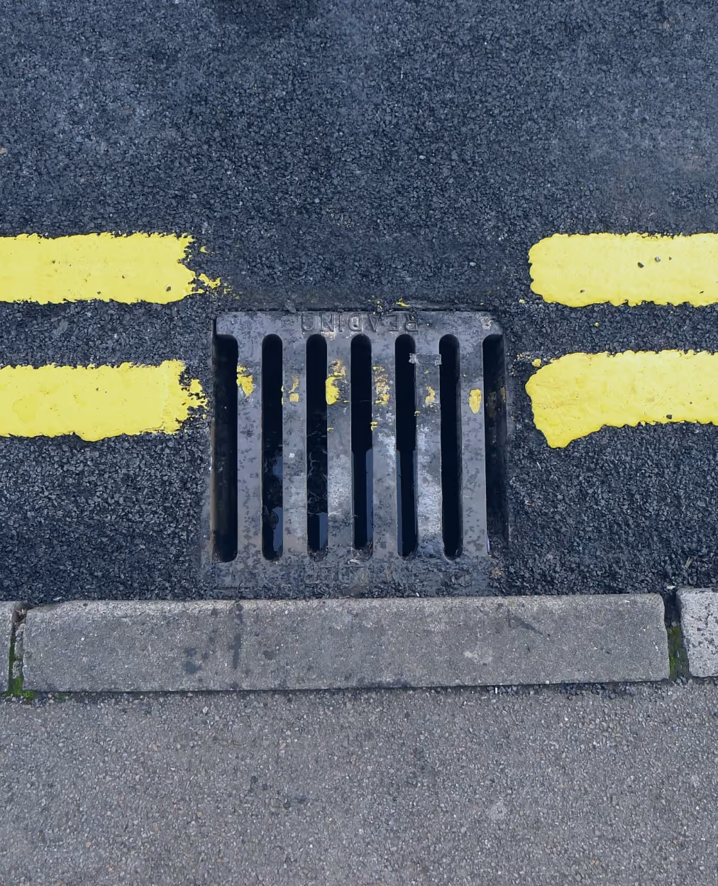 Outdoor drains and overflowing services in London