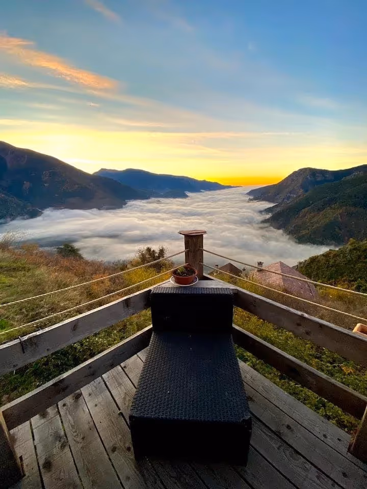 chalet insolite alpes maritimes