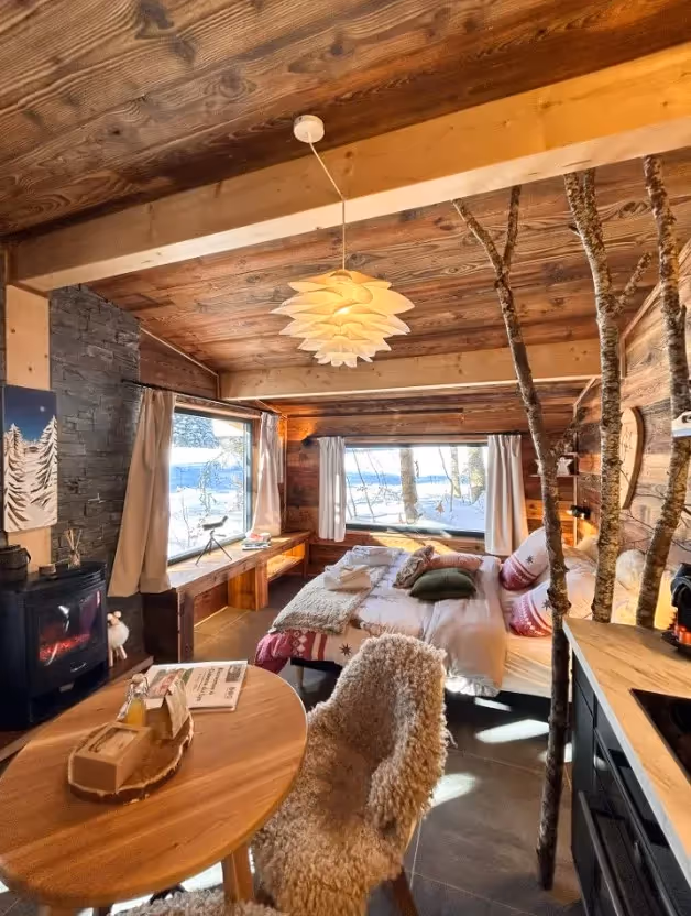 Cabane du Lys avec Sauna