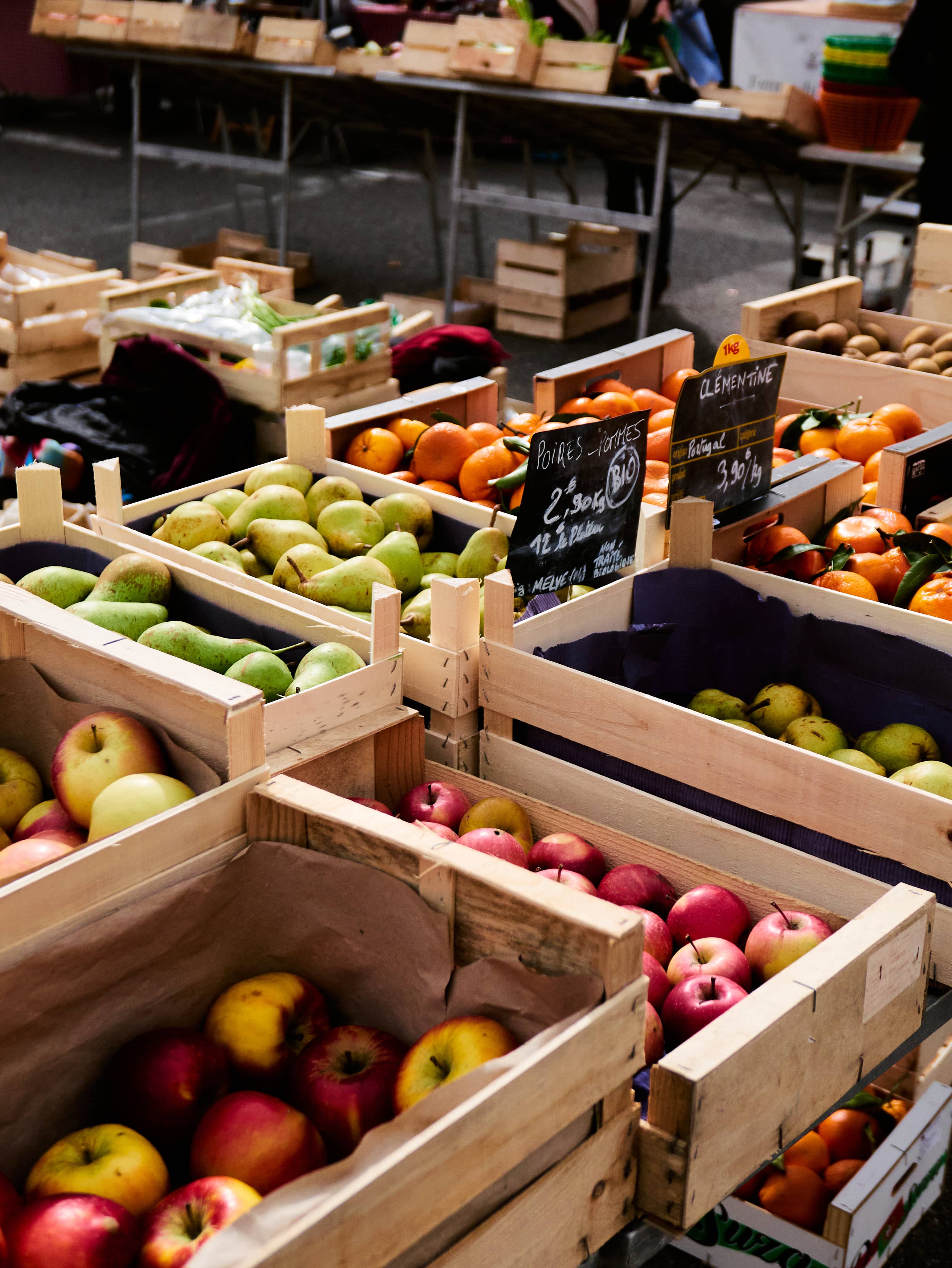 Marché d'un village provençal