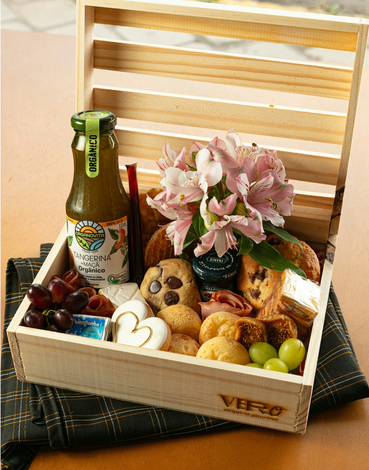 Panier gourmand pour la fête des pères