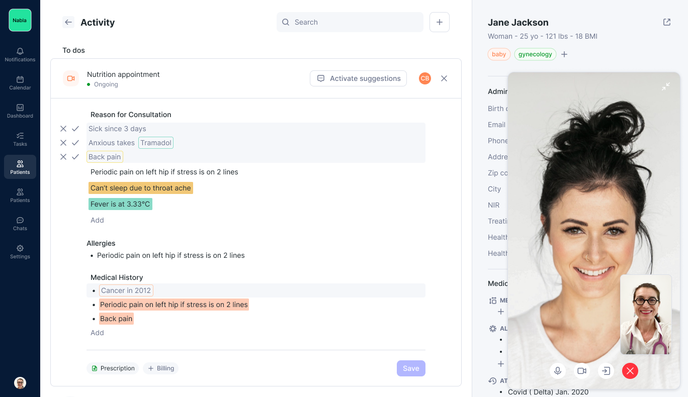 Automated summary