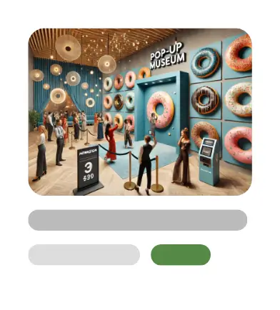 Le Placard - Photo d'annonce de studio à photos sous forme de musée interactif.