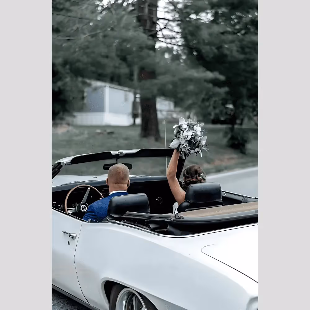 Wedding Car, voiture d'exception à un mariage