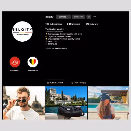 Belgity, page instagram