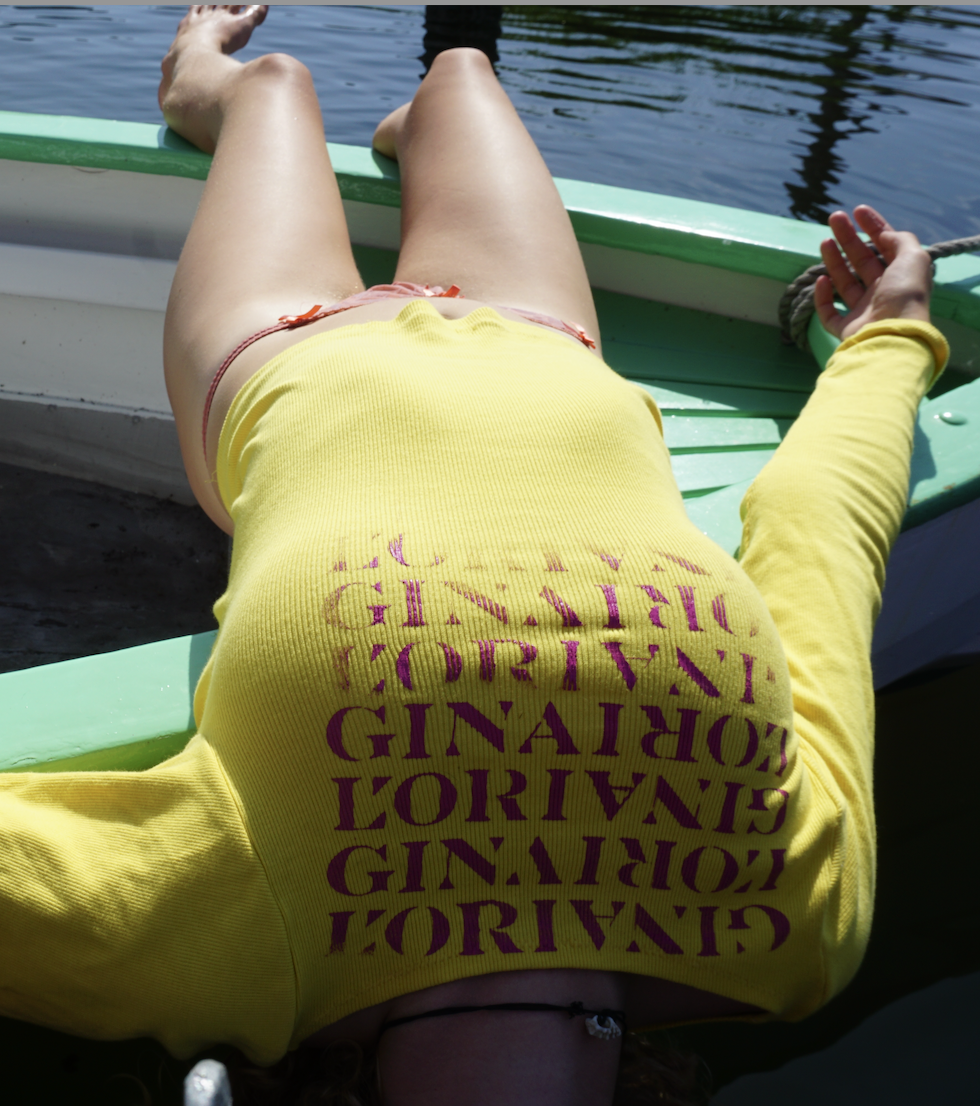 GINALORI x FAVOEVA LONG SLEEVE YELLOW