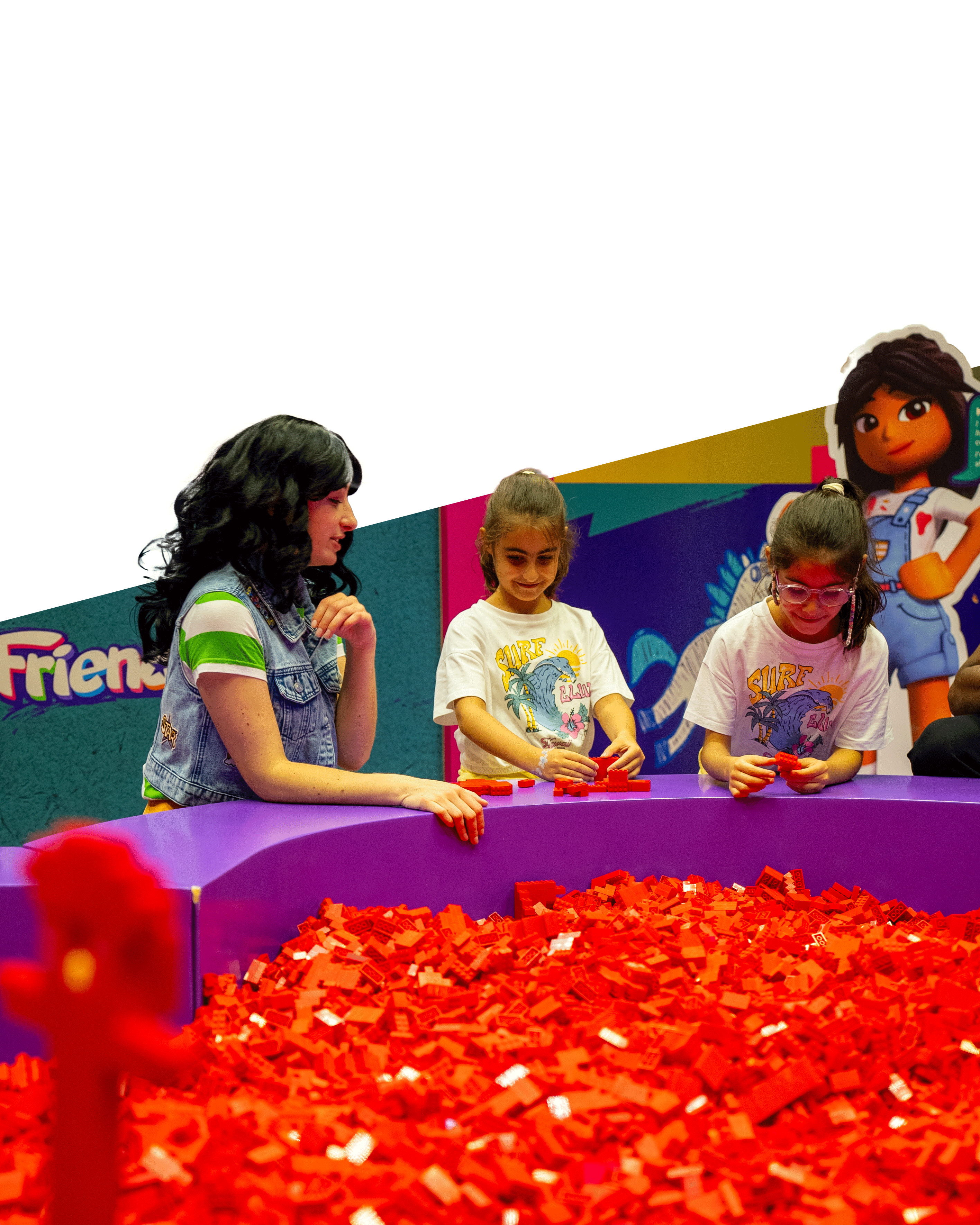 Kids Legoshows Playing with Lego Activity