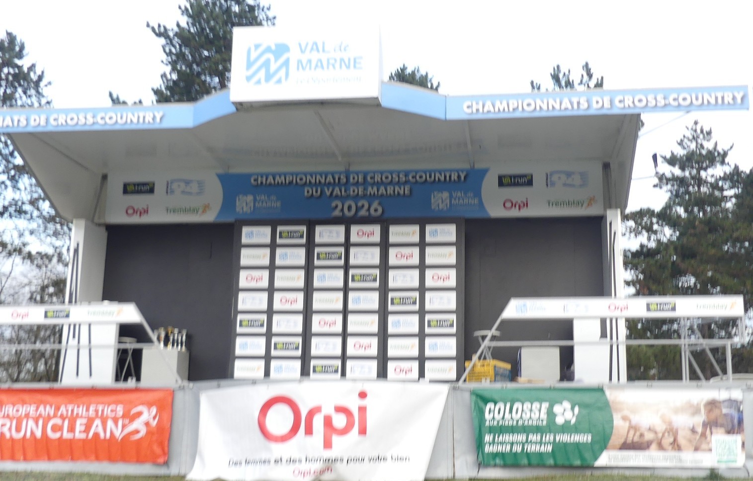 Championnat de cross du Val de Marne : les photos des podiums