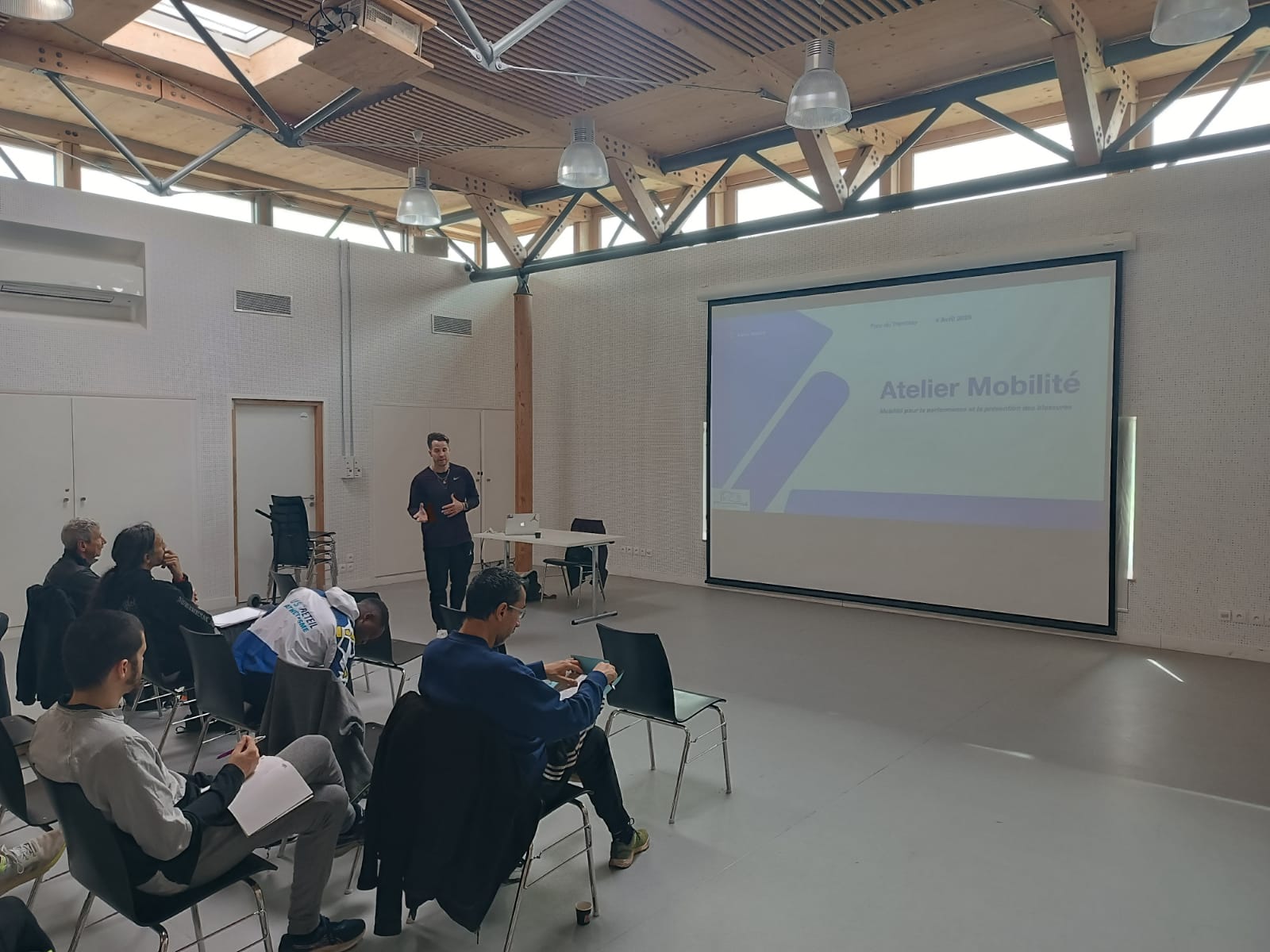 Atelier mobilité au Parc du Tremblay 